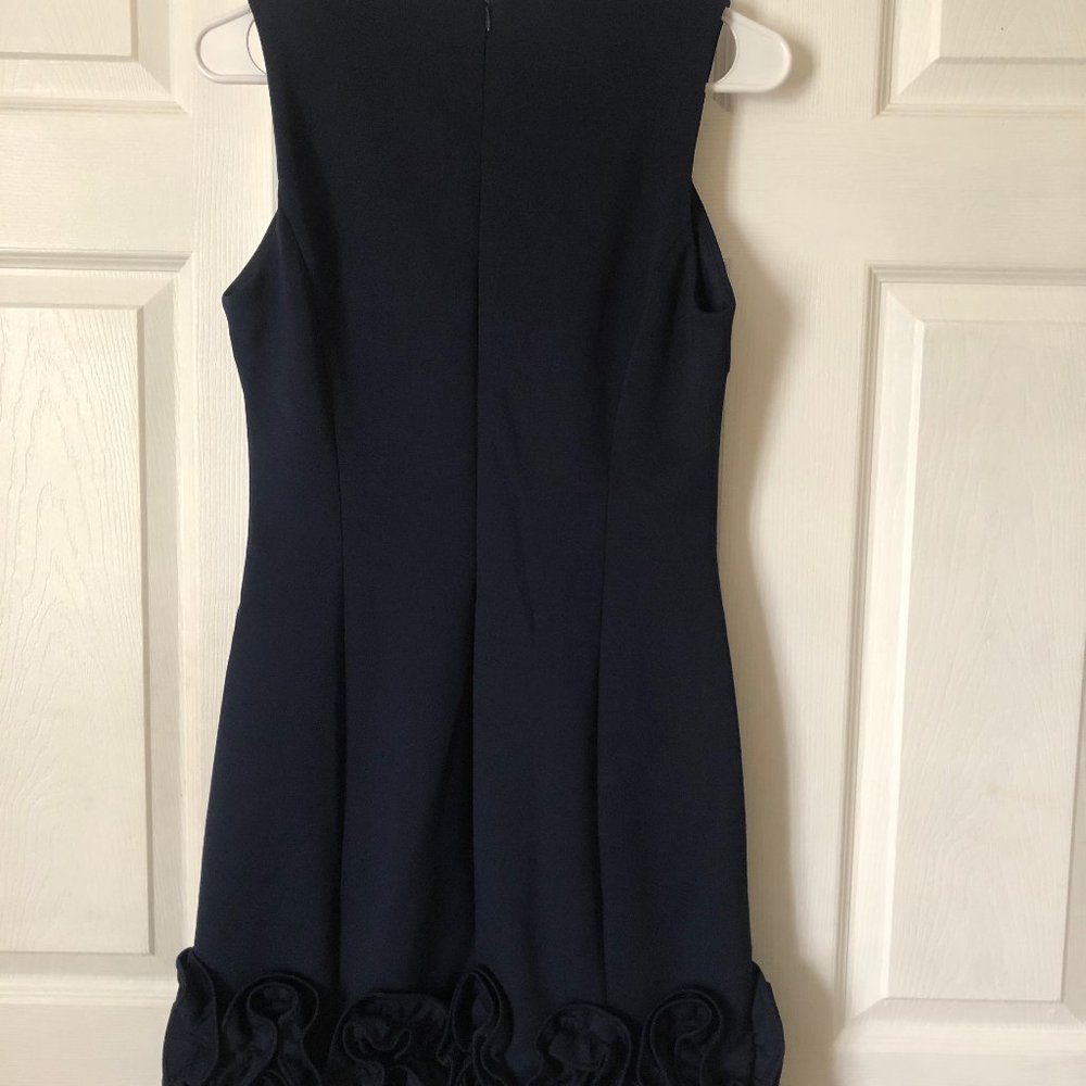 Donna Ricco Ruffle Hem Cocktail dress